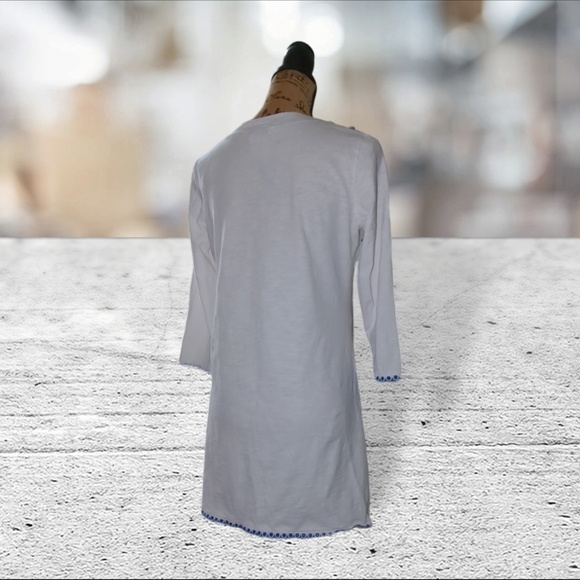 Boden rosanna jersey tunic dress 100% cotton dress size 8 - Picture 5 of 14